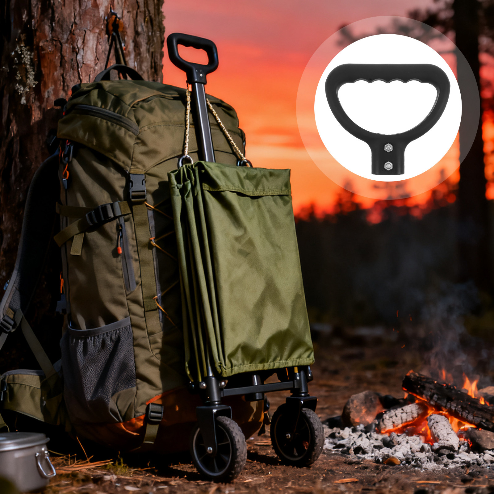 Vouwbare campingwagen handgree - Outdoor Camping Wagon recensie en prijs