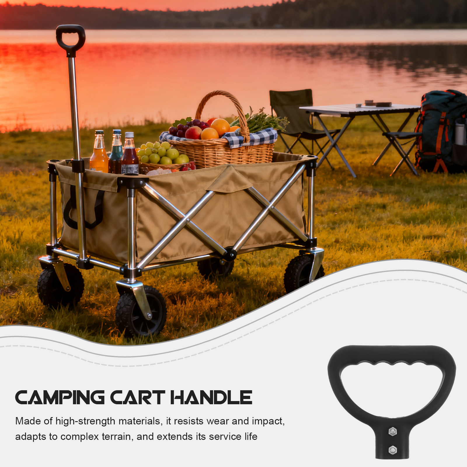 Vouwbare campingwagen handgree - Outdoor Camping Wagon recensie en prijs
