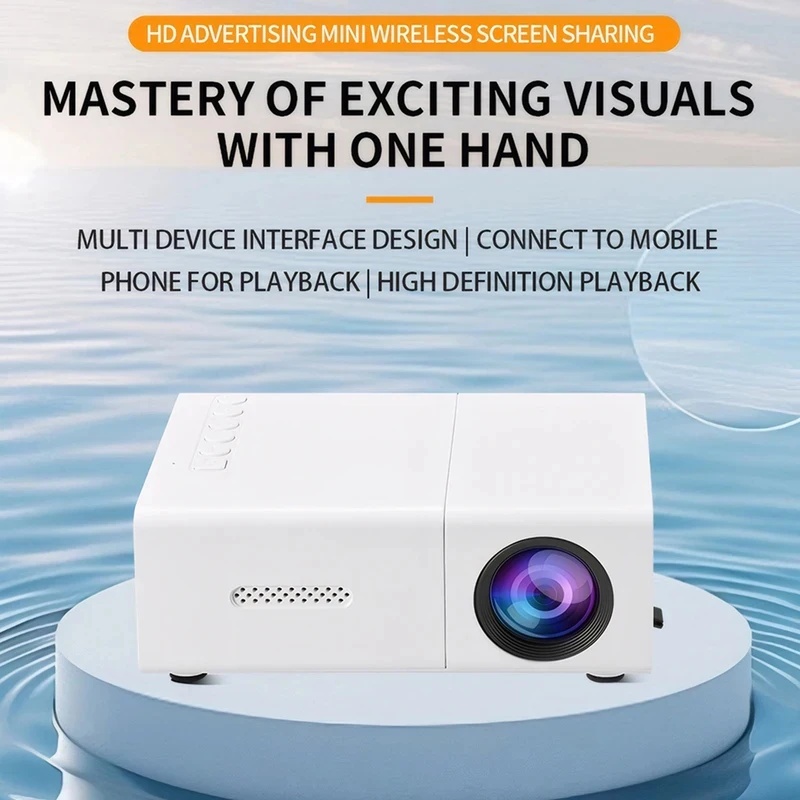 1080P LED-miniprojector met af - Outdoor Camping Movies recensie en prijs