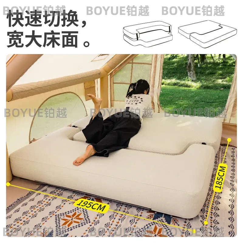 Buiten opblaasbare luxe campin - Outdoor Camping Couch recensie en prijs