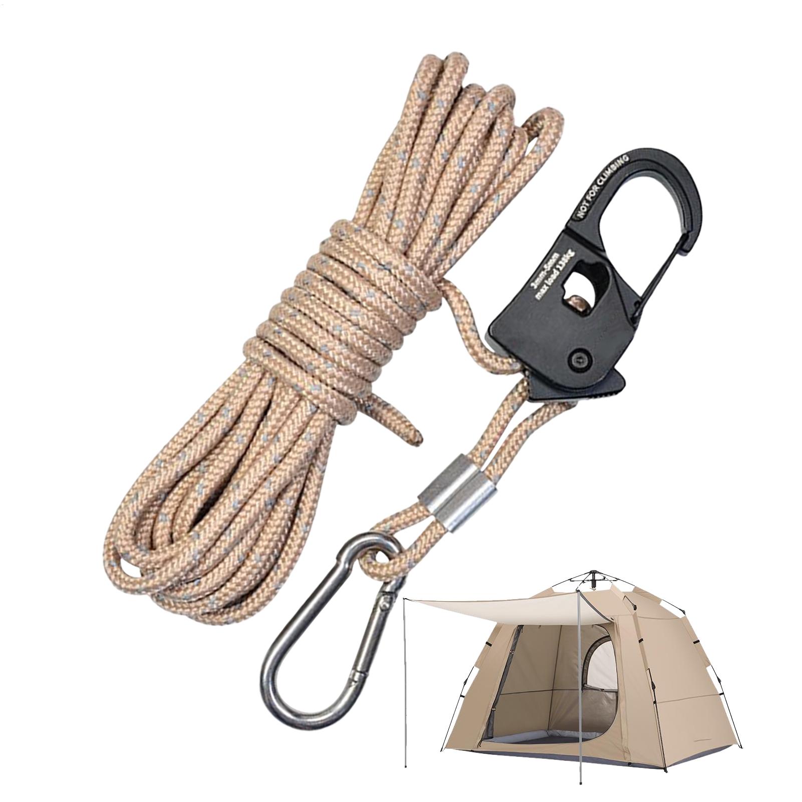 Reflecterende nylon kampeertou - Outdoor Camping Guy recensie en prijs