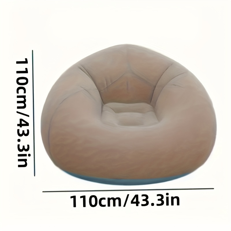 Gevlokte PVC opblaasbare faute - Outdoor Camping Couch recensie en prijs